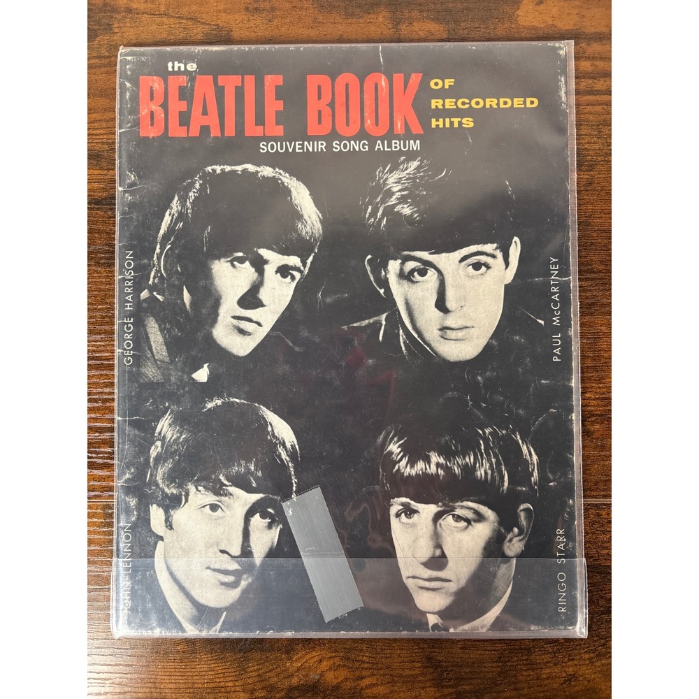 The Beatle Book of Recorded Hits Souvenir Song Album No. 30 Vintage 1964 Keys